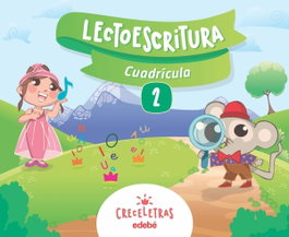 EDEBE, Cuaderno Lectoescritura 2 Cuadrícula Montessori - VV.AA.