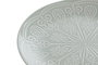 DKD Home Decor Set de 4 Platos de Gres Mandala 24 Verde Menta