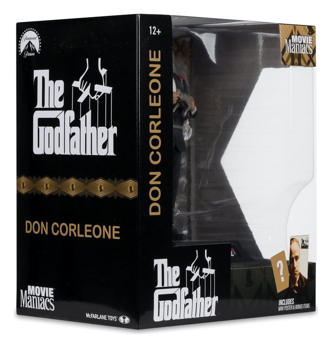 McFarlane Toys Movie Maniacs Don Corleone 17 cm