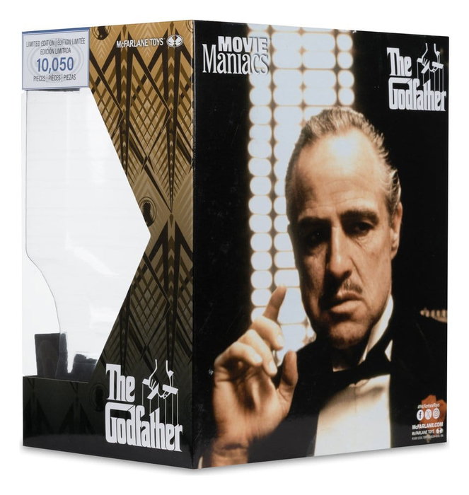 McFarlane Toys Movie Maniacs Don Corleone 17 cm