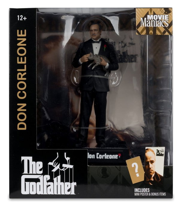 McFarlane Toys Movie Maniacs Don Corleone 17 cm