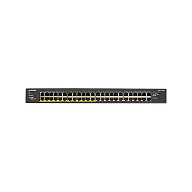 NETGEAR Switch GS348PP-100EUS 48 Puertos Gigabit Ethernet PoE No Administrado Montaje en Rack