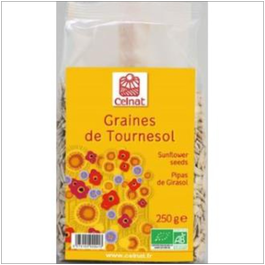 CELNAT Pipas de Girasol BIO 250 g