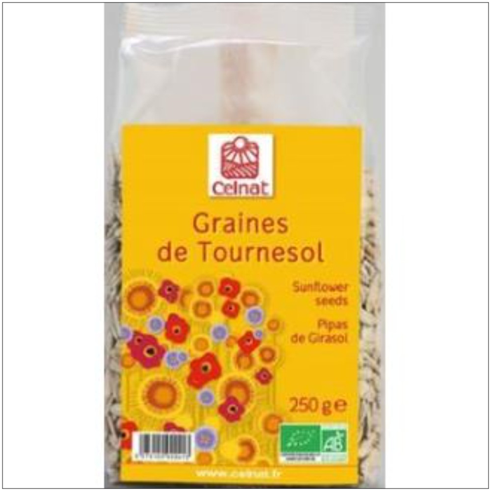 CELNAT Pipas de Girasol BIO 250 g CELNAT Pipas de Girasol BIO 250 g