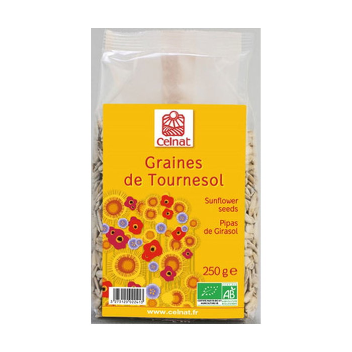 CELNAT Pipas de Girasol BIO 250 g CELNAT Pipas de Girasol BIO 250 g