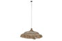 DKD Home Decor Lámpara de Techo de Fibras Naturales 100x100x40 cm