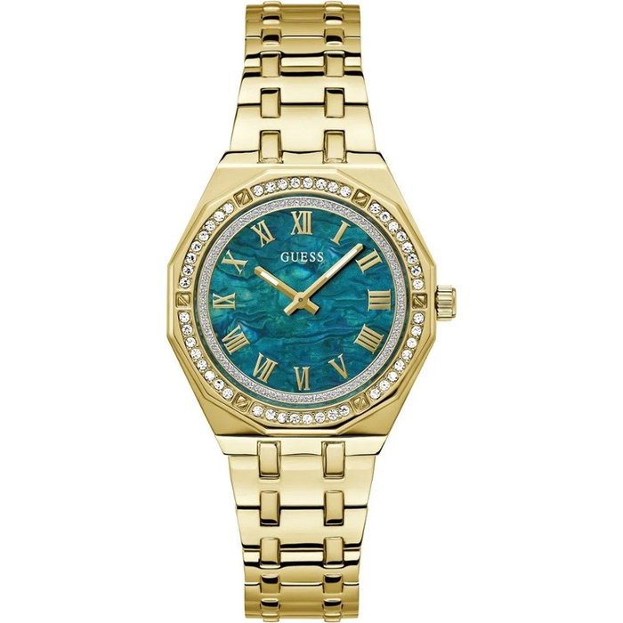 Guess GW0770L2 Reloj de Mujer Dorado con Esfera Azul Guess GW0770L2 Reloj de Mujer Dorado con Esfera Azul