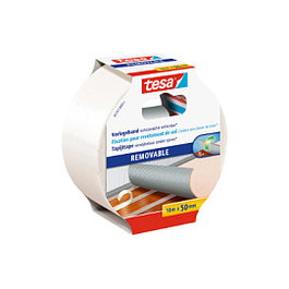 Tesa Cinta adhesiva de doble cara 50 mm x 10 m transparente