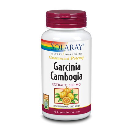SOLARAY Garcinia Cambogia 500mg 60 Cápsulas Vegetales