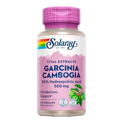 SOLARAY Garcinia Cambogia 500Mg 60 Cápsulas Veganas Ácido Hidroxicítrico SOLARAY Garcinia Cambogia 500Mg 60 Cápsulas Veganas Ácido Hidroxicítrico