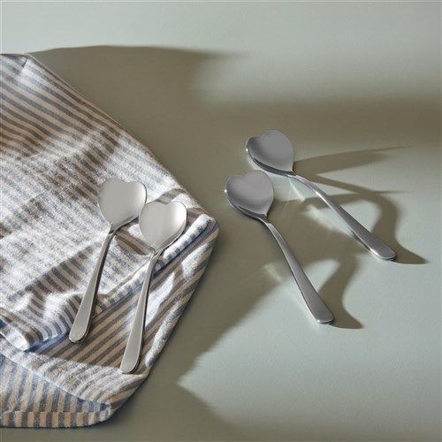 Alessi Big Love Cuchara para Helado Acero Inoxidable 18/10 (6 uds)