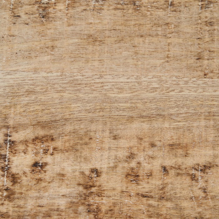 Mueble Tv Blanco Rozado Madera de Mango 160 X 35,50 X 52,50