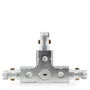 Conector T Carril Bifásico Blanco Focos de LEDs