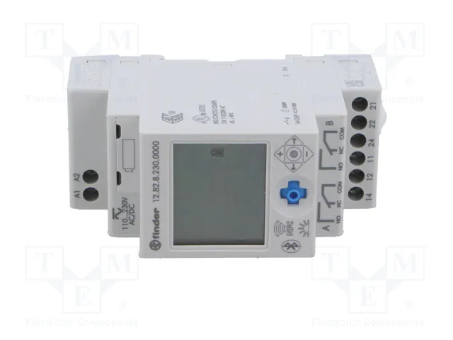 FINDER Programador de tiempo DPDT con pantalla LCD