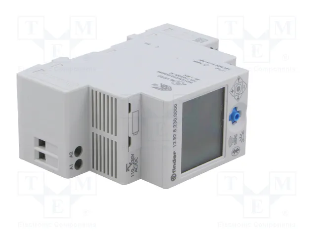 FINDER Programador de tiempo DPDT con pantalla LCD