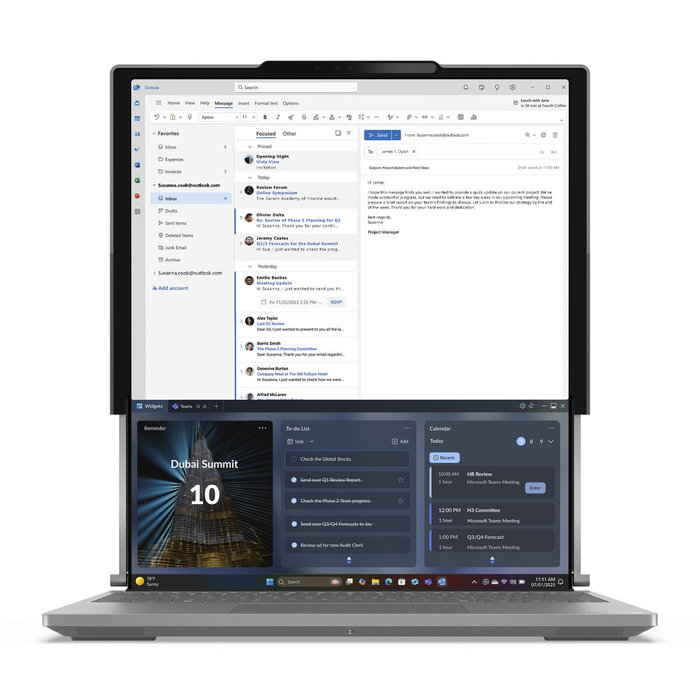 Laptop Lenovo 21TR0004SP 14" Intel Core Ultra 7 258V intel core ultra 7 32 GB RAM 1 TB SSD Qwerty Español