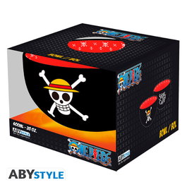 ABYstyle Bowl One Piece Skulls Calavera 600 ml - Bol Oficial Anime - ABYBOL072