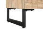 Comoda Alpino DKD Home Decor Natural Negro 40x115x80 cm