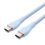 Vention Cable USB 2.0 Tipo-C TAWSF USB-C Macho a USB-C Macho 1m Azul 480 Mbps Carga rápida Power Delivery 100W