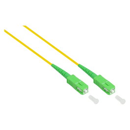 GoodConnections Cable de parcheo de fibra óptica OS2 LWL SC/SC SM 9/125Á 15m