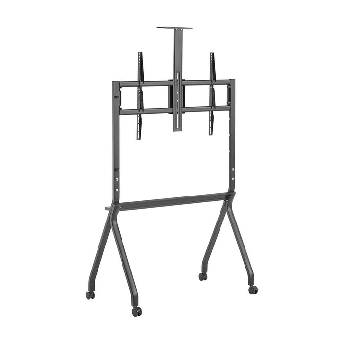 AISENS Soporte de Suelo Pro con Ruedas para TV de 55-100 Pulgadas, Negro