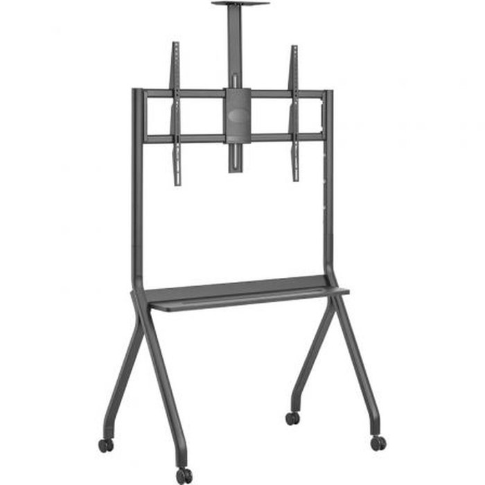 AISENS Soporte de Suelo Pro con Ruedas para TV de 55-100 Pulgadas, Negro