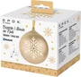 Bigben Altavoz Bluetooth forma de bola de Navidad dorado - AABEZ84929
