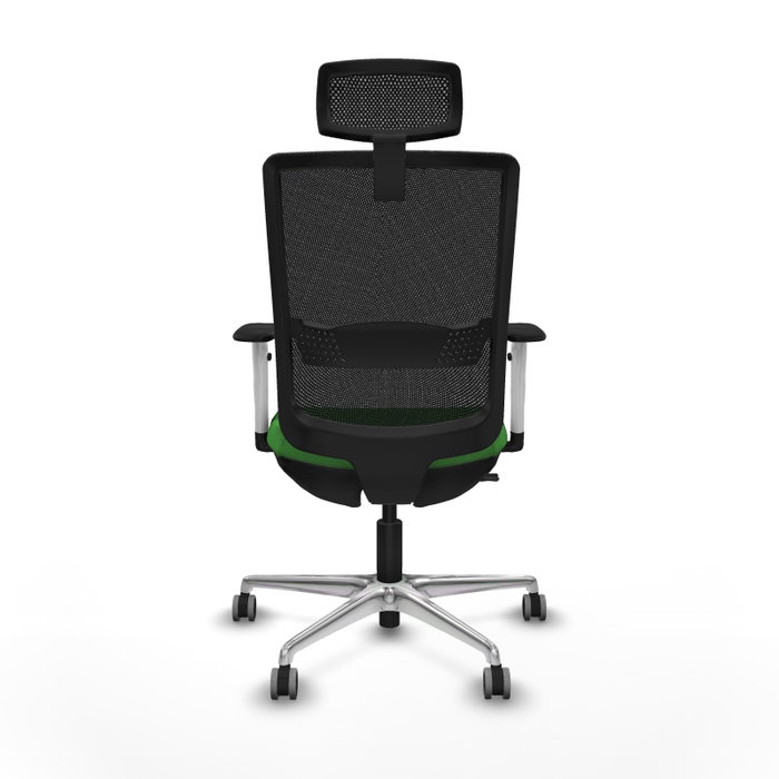 PIQUERAS Y CRESPO Silla de oficina Haches con mecanismo Sincro/Traslack Verde y Negro PIQUERAS Y CRESPO Silla de oficina Haches con mecanismo Sincro/Traslack Verde y Negro