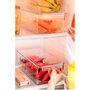 Hermia F-227 Organizadores para Frigorífico, Plástico Transparente, 20.5 x 36.5 x 7.5 cm, Set de 3 Piezas