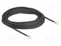 DeLOCK Cable telefónico RJ11 a RJ11 negro 5 m