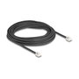 DeLOCK Cable telefónico RJ11 a RJ11 negro 5 m