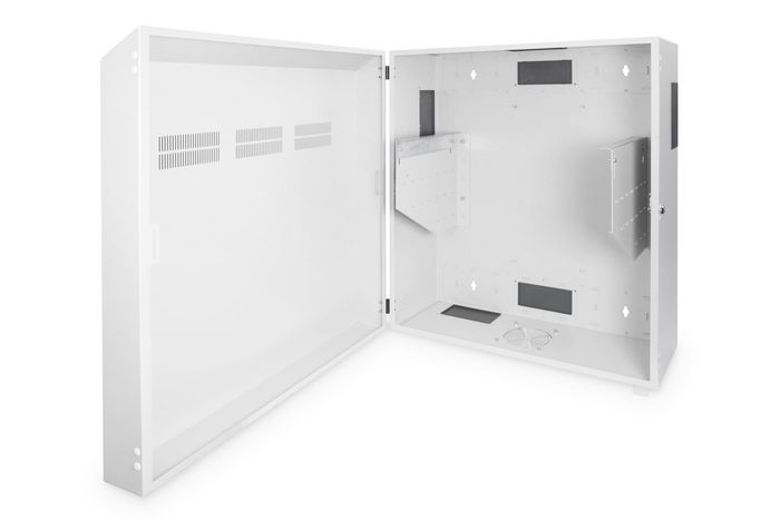 Digitus Gabinete de Montaje en Pared, Slim 800x640x309 mm, 6U Vertical, Gris (RAL 7035)