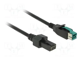DeLOCK 85484 Cable PoweredUSB 12 V a 2 x 4 Pin de 3 m