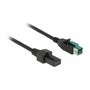DeLOCK Cable PoweredUSB 12 V a 2 x 4 Pin, 3 m