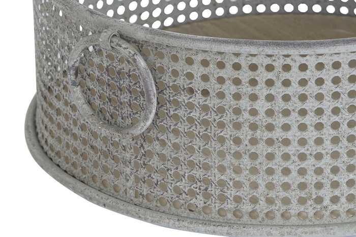 DKD Home Decor Cesta Vintage Multicolor 42 x 17 x 43 cm Set de 3