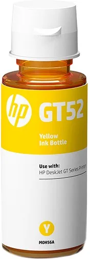 HP Botella de Tinta GT52 Amarilla Original (M0H56AE) 70 ml