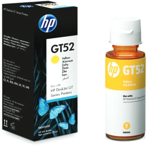 HP Botella de Tinta GT52 Amarilla Original (M0H56AE) 70 ml
