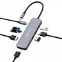 Verbatim USB-C Pro Multiport Hub 8 Puertos CMH-08 Plata