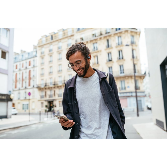 Belkin SoundForm ClearFit Auriculares TWS Gancho de Oreja Negro