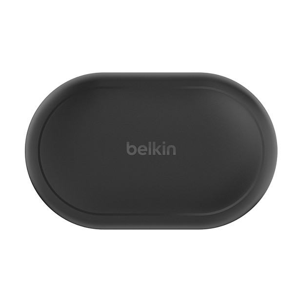 Belkin SoundForm ClearFit Auriculares Inalámbricos Abiertos con Estuche de Carga, IPX5, 8h Audio, 26h con Estuche, Bluetooth 5.3, Micrófonos 4, Negro