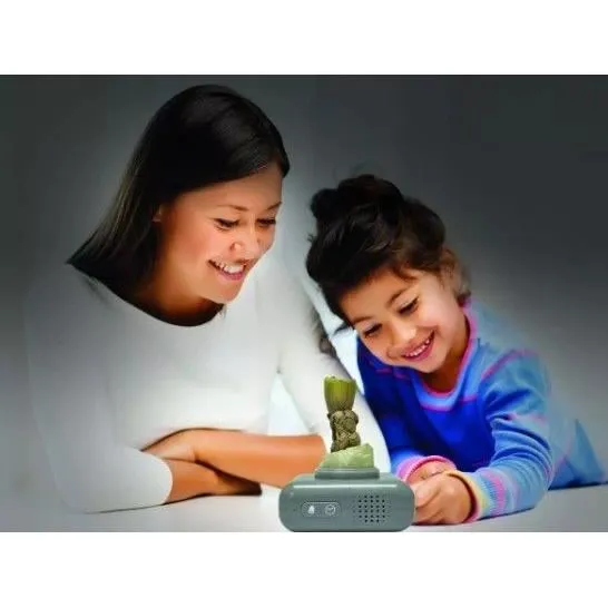 Lexibook LEX3380743104355 Despertador Digital Groot de Guardianes de la Galaxia con Luz Nocturna y Efectos de Sonido Lexibook LEX3380743104355 Despertador Digital Groot de Guardianes de la Galaxia con Luz Nocturna y Efectos de Sonido
