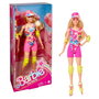 Muñeca Barbie Coleccion Look patinadora con ropa neón y patines.
