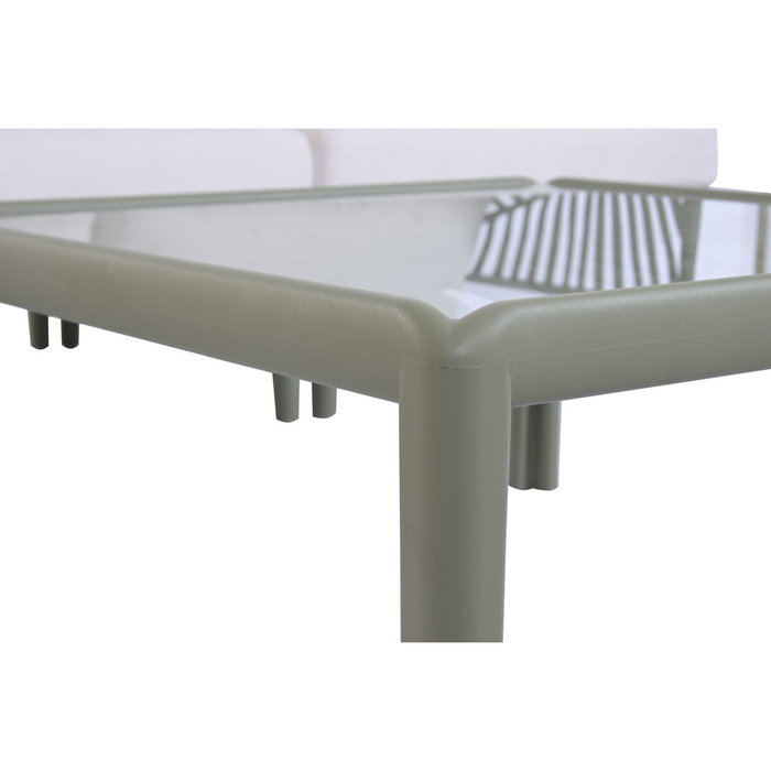 DKD Home Decor Sofá de Jardín y Terraza Verde Menta, Set de 4 Piezas DKD Home Decor Sofá de Jardín y Terraza Verde Menta, Set de 4 Piezas