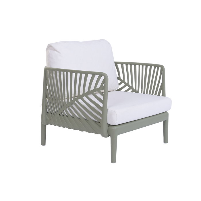 DKD Home Decor Sofá de Jardín y Terraza Verde Menta, Set de 4 Piezas DKD Home Decor Sofá de Jardín y Terraza Verde Menta, Set de 4 Piezas