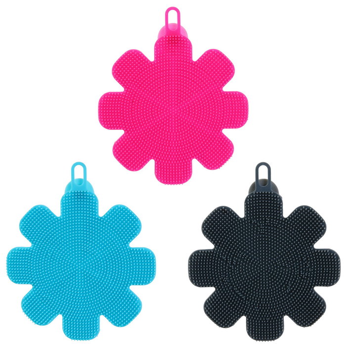 Je cherche une Idee Estropajo Flor Silicona 12 unidades Je cherche une Idee Estropajo Flor Silicona 12 unidades
