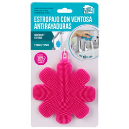 Je cherche une Idee Estropajo Flor Silicona 12 unidades