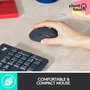 Logitech MK295 Silent Combo Inalámbrico con Teclado AZERTY y Ratón en Grafito
