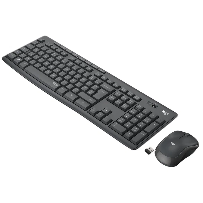 Logitech MK295 Silent Combo de Teclado y Ratón Inalámbrico AZERTY Holandés Grafito Logitech MK295 Silent Combo de Teclado y Ratón Inalámbrico AZERTY Holandés Grafito