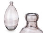 GIFTDECOR Botella Abombada Irregular Gris