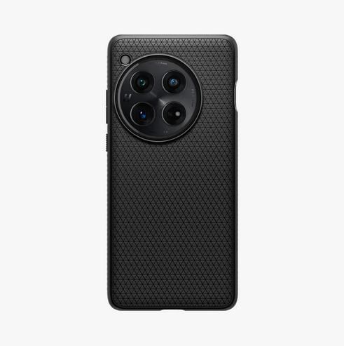 Spigen Oneplus 12 Liquid Air Matte Black Mobile Phone Case 17.3 Spigen Oneplus 12 Liquid Air Matte Black Mobile Phone Case 17.3
